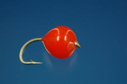 Orange Hot Glue Egg